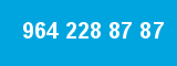 964 228 87 87 964 228 87 87